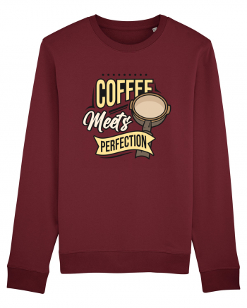 Coffee Meets Perfection Burgundy