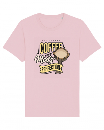 Coffee Meets Perfection Cotton Pink