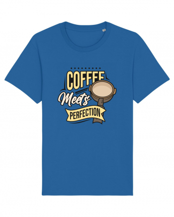 Coffee Meets Perfection Royal Blue