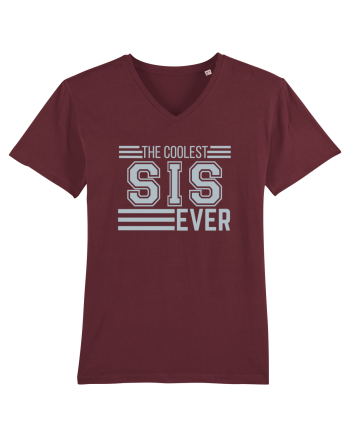 The Coolest Sis (sister) Ever Burgundy