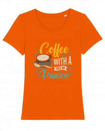 Coffee with a New Passion Bright Orange