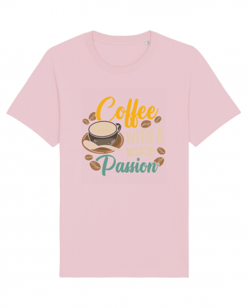 Coffee with a New Passion Cotton Pink