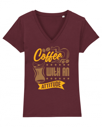 Coffee with an Attitude Burgundy