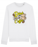 Drink Excellent Coffee Bluză mânecă lungă Unisex Rise