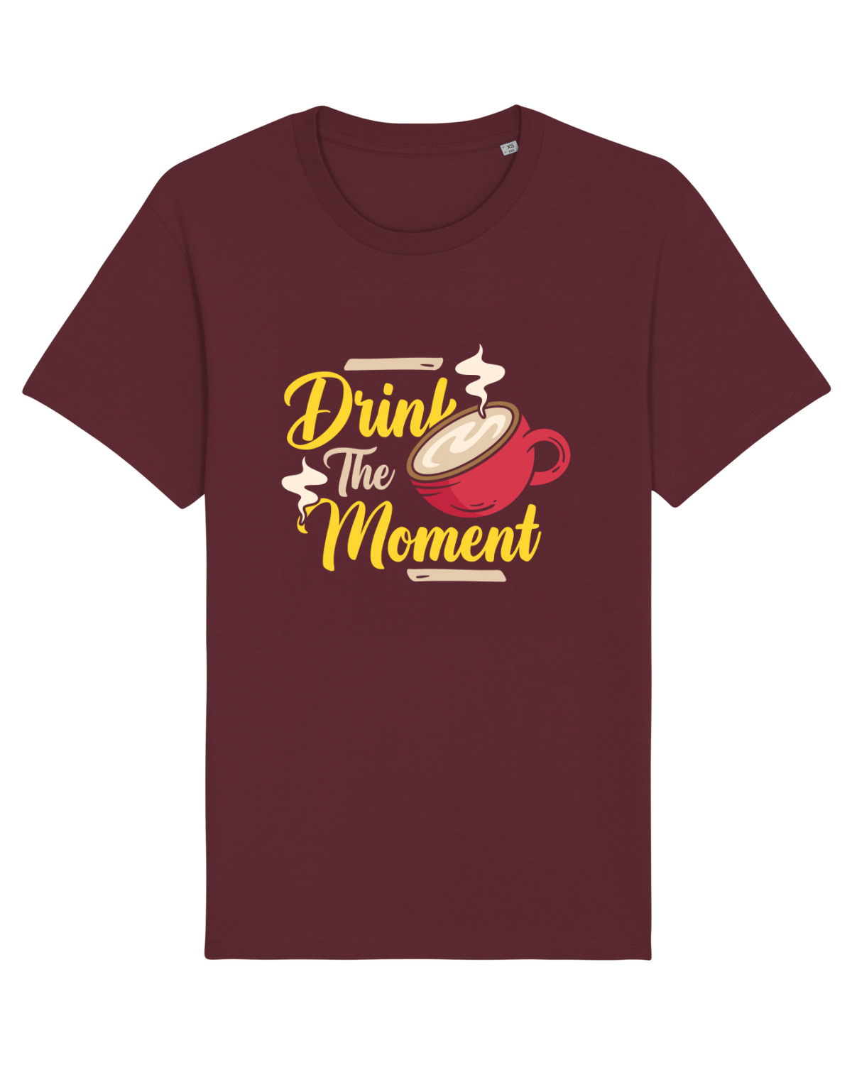 Tricou mânecă scurtă Unisex Rocker Burgundy