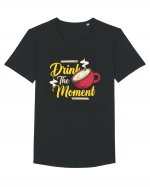 Drink the Moment Tricou mânecă scurtă guler larg Bărbat Skater