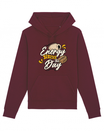 Energy to Face the Day Burgundy