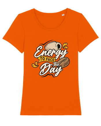 Energy to Face the Day Bright Orange