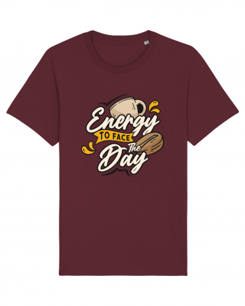 Energy to Face the Day Burgundy