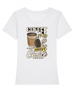 It's All About Choice Tricou mânecă scurtă guler larg fitted Damă Expresser