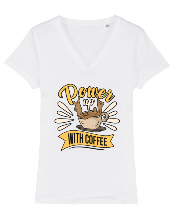 Power Up with Coffee White