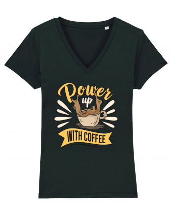 Power Up with Coffee Black