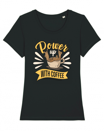 Power Up with Coffee Black