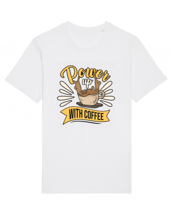 Power Up with Coffee White