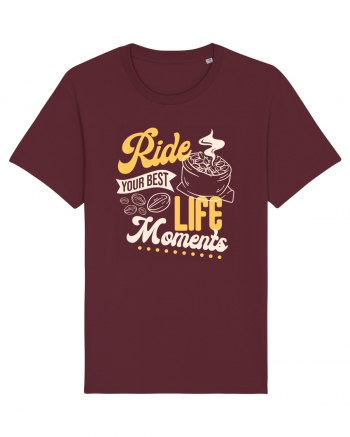 Ride Your Best Life Moments Burgundy