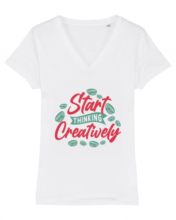 Start Thinking Creatively White