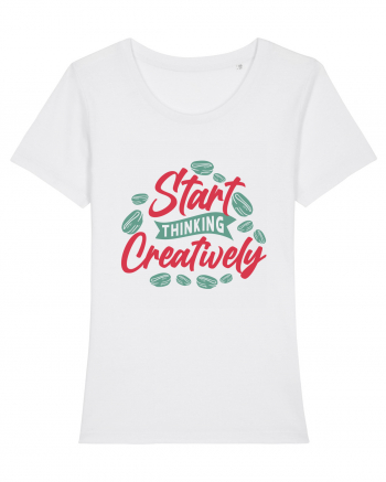 Start Thinking Creatively White