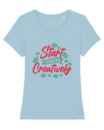 Start Thinking Creatively Sky Blue