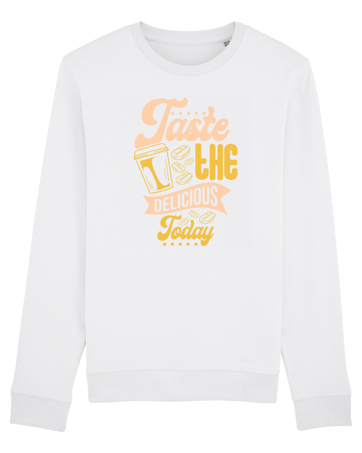 Bluză mânecă lungă Unisex Rise White