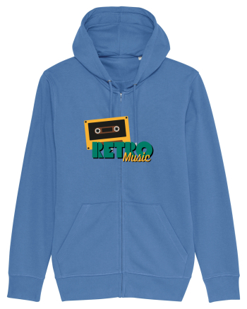 Retro Music Bright Blue