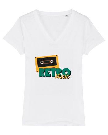 Retro Music White