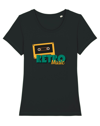 Retro Music Black