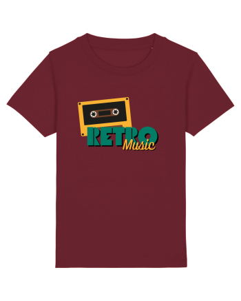 Retro Music Burgundy