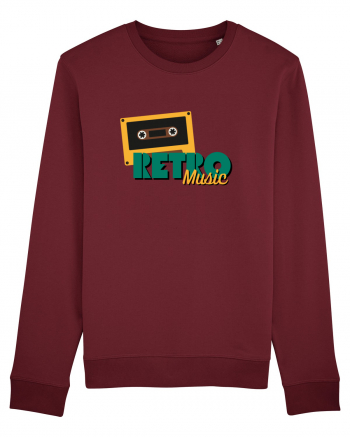 Retro Music Burgundy