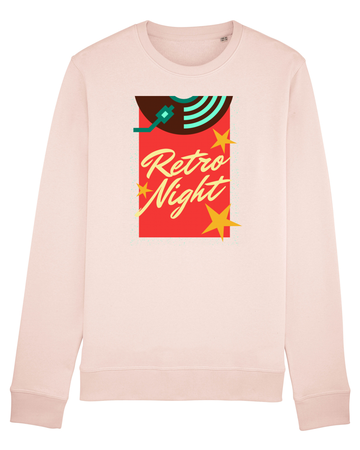 Bluză mânecă lungă Unisex Rise Candy Pink