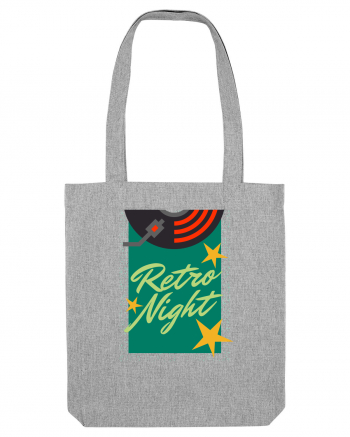 Retro Night Heather Grey