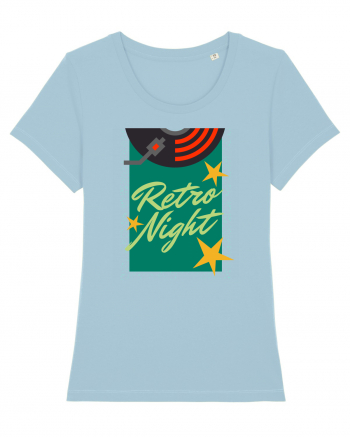 Retro Night Sky Blue