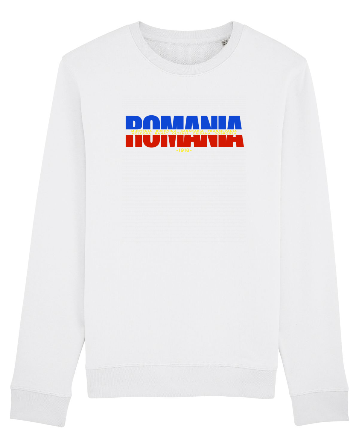 Bluză mânecă lungă Unisex Rise White