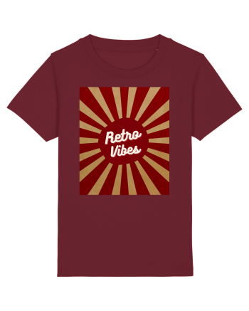 Retro Vibe Burgundy