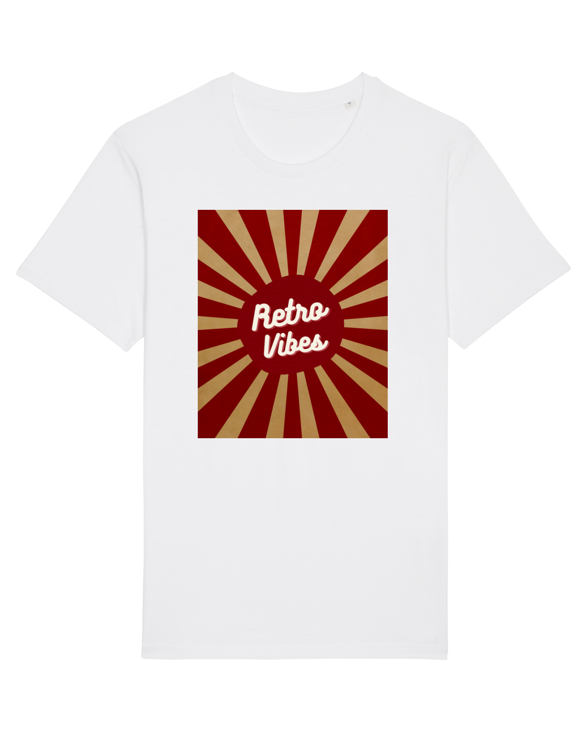 Tricou mânecă scurtă Unisex Rocker White