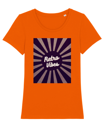 Retro Vibe Bright Orange