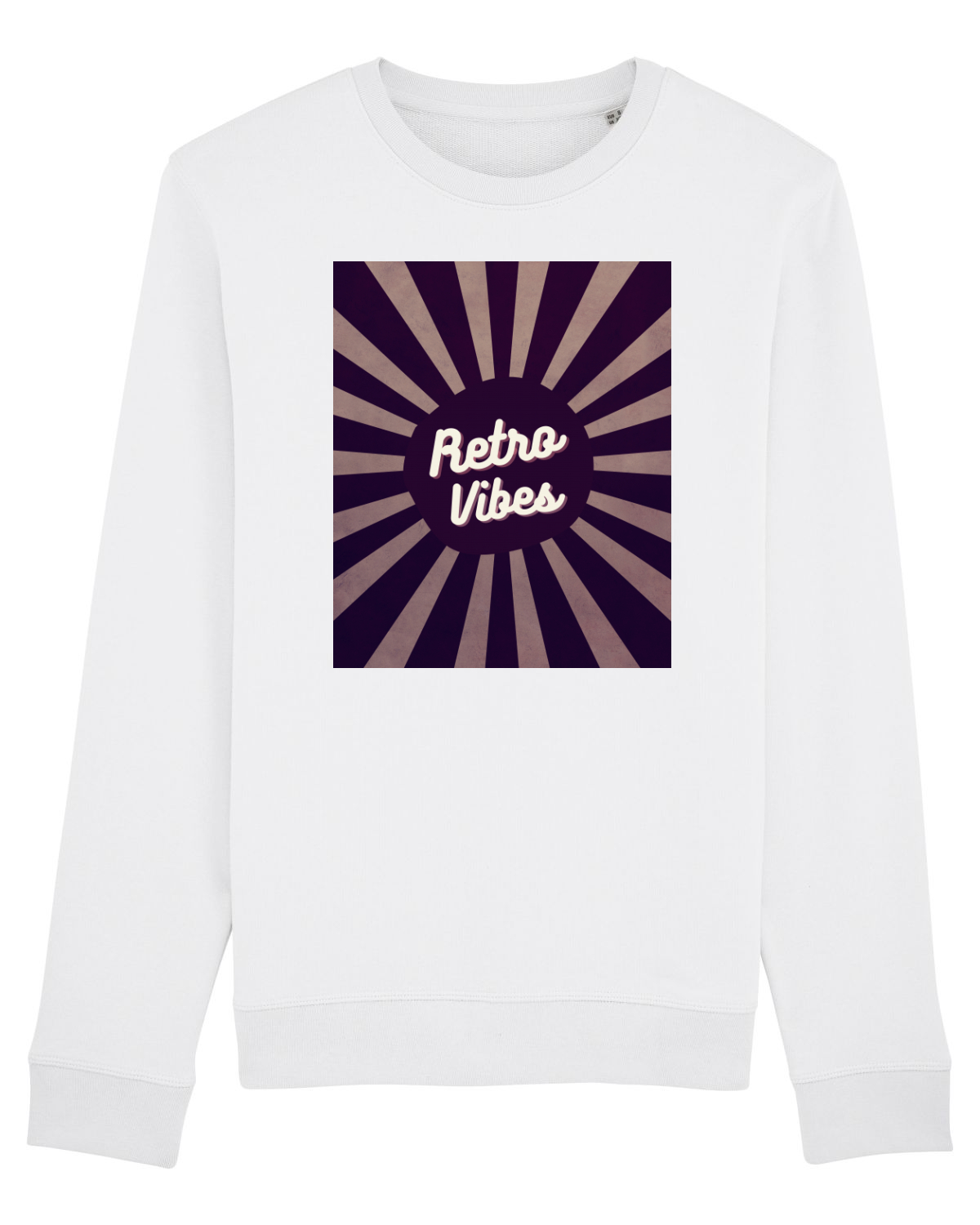 Bluză mânecă lungă Unisex Rise White