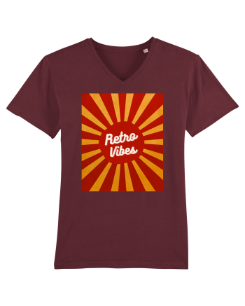 Retro Vibe Burgundy