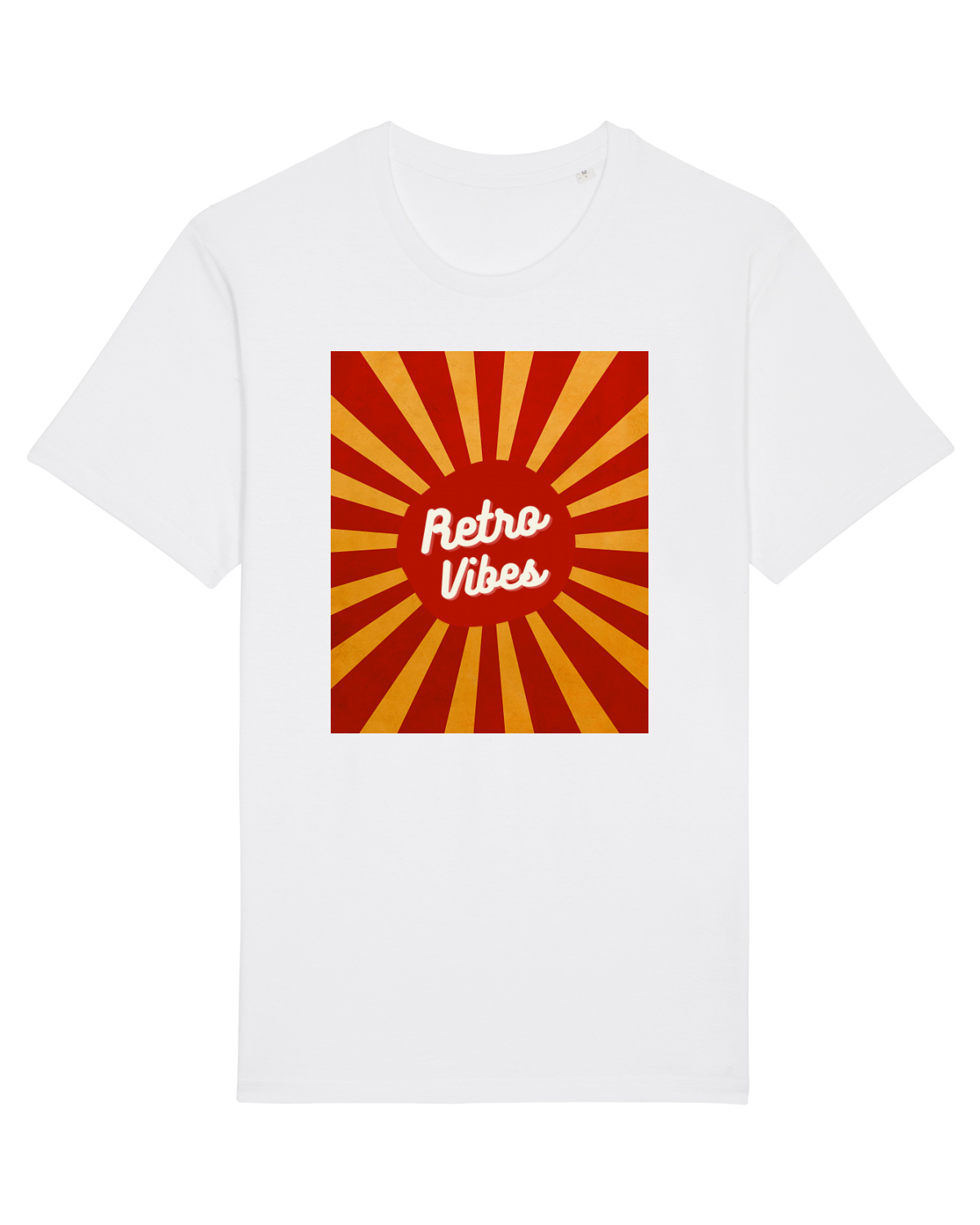 Tricou mânecă scurtă Unisex Rocker White