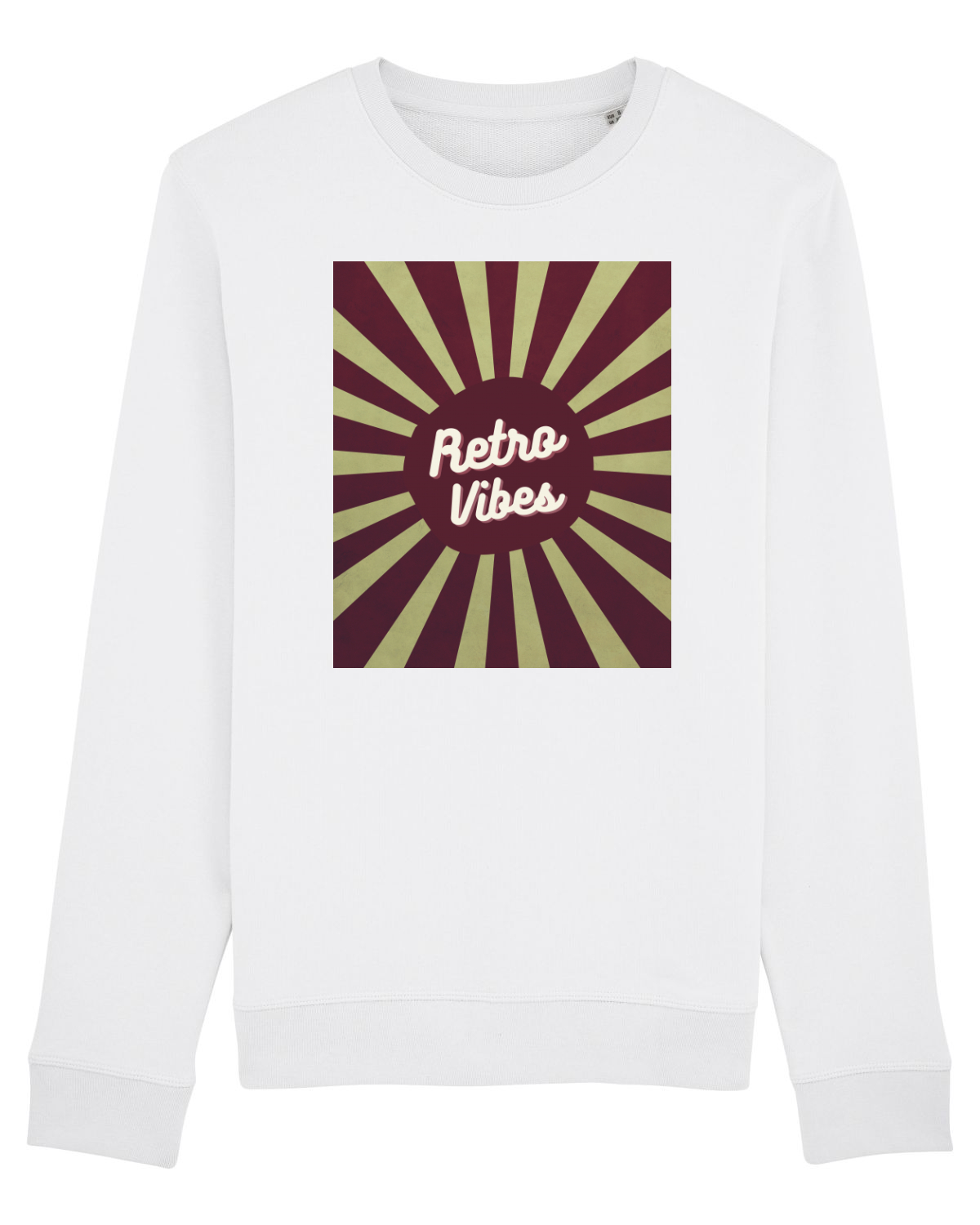 Bluză mânecă lungă Unisex Rise White
