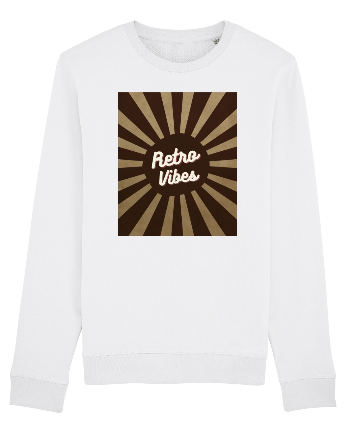 Bluză mânecă lungă Unisex Rise White