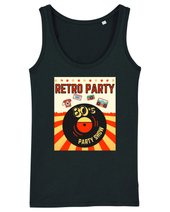 Retro party Black