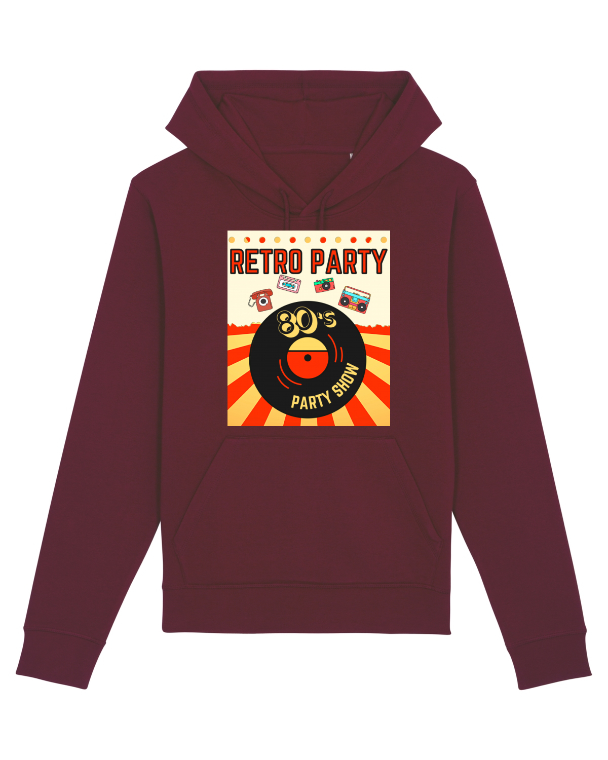 Hanorac Unisex Drummer Burgundy