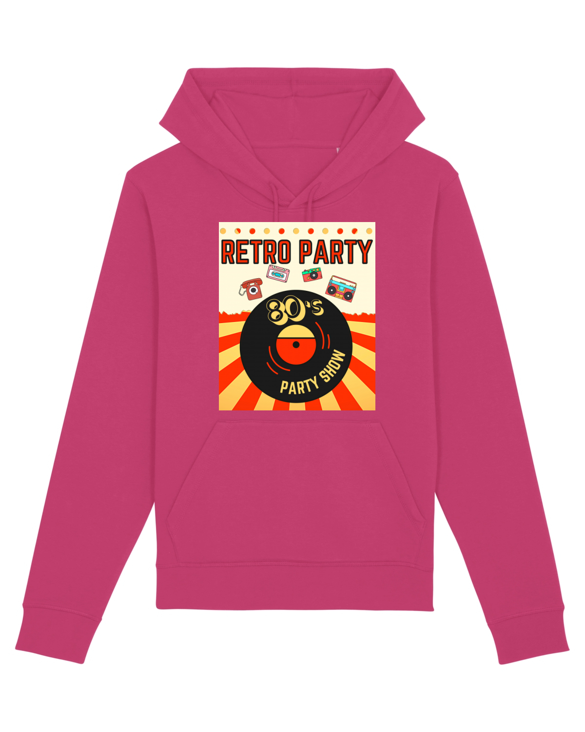 Hanorac Unisex Drummer Raspberry