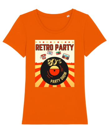 Retro party Bright Orange