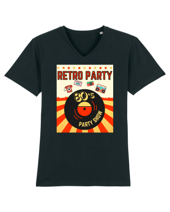 Retro party Black