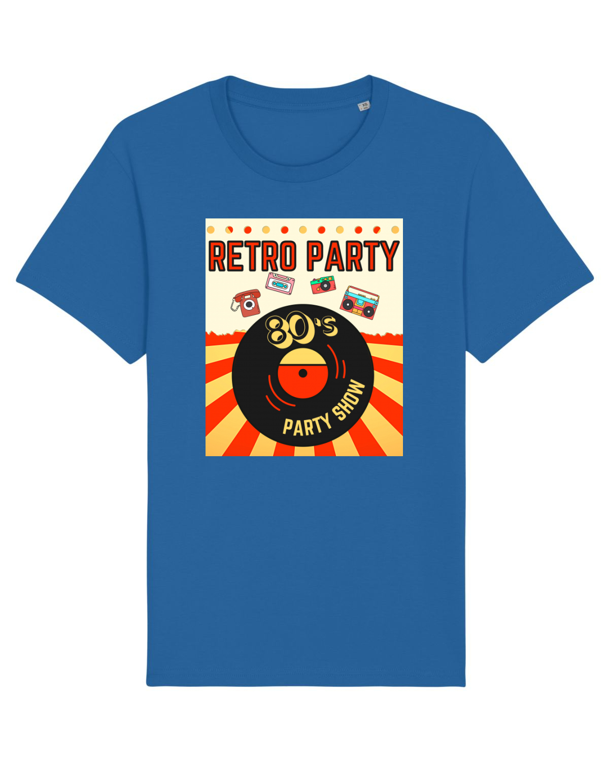 Tricou mânecă scurtă Unisex Rocker Royal Blue