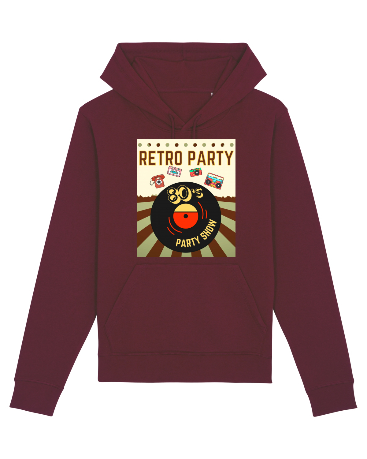 Hanorac Unisex Drummer Burgundy