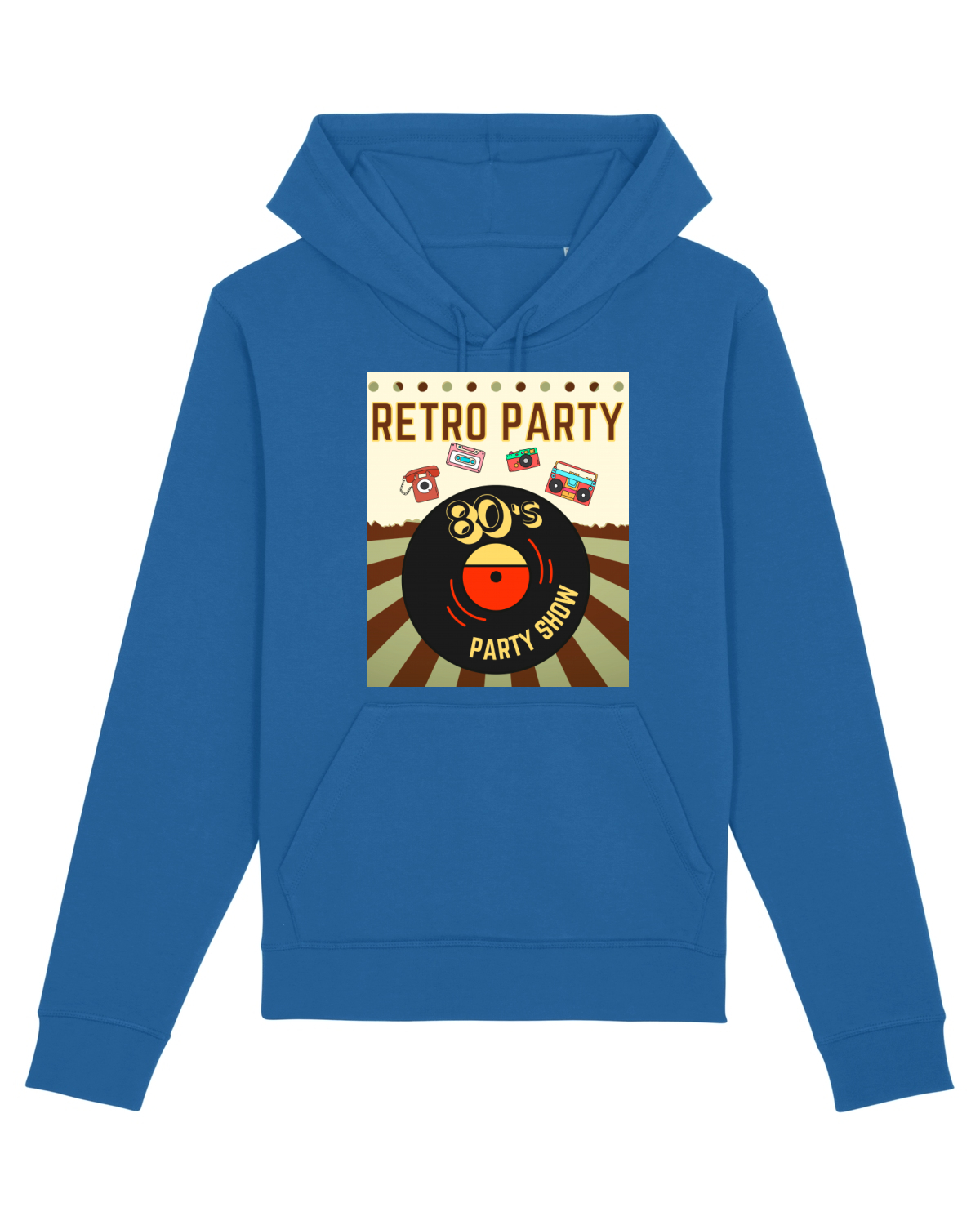 Hanorac Unisex Drummer Royal Blue