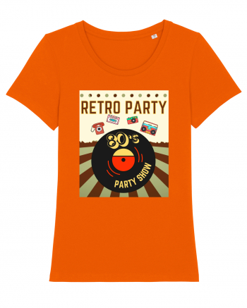 Retro party Bright Orange