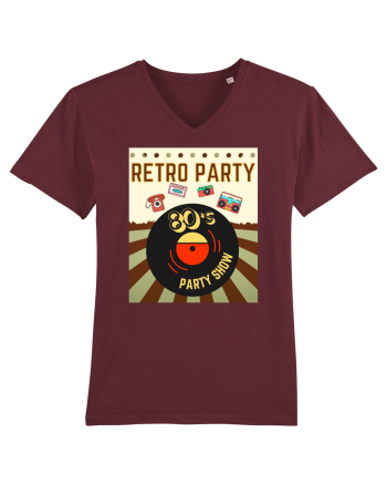 Retro party Burgundy
